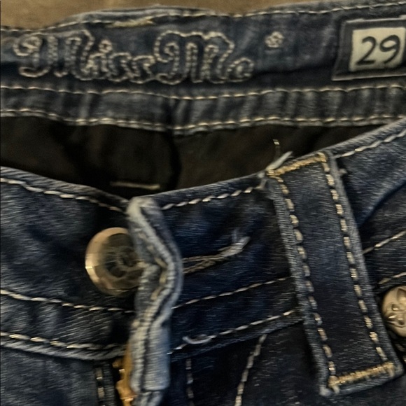 Miss Me Blue Boot Cut Jeans with‎ Vintage Appeal - Picture 3 of 16